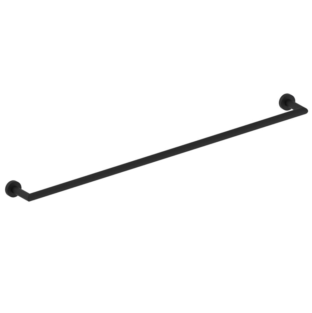 Kartners - OSLO - 30-inch Bathroom Towel Bar-Matte Black - Matte Black
