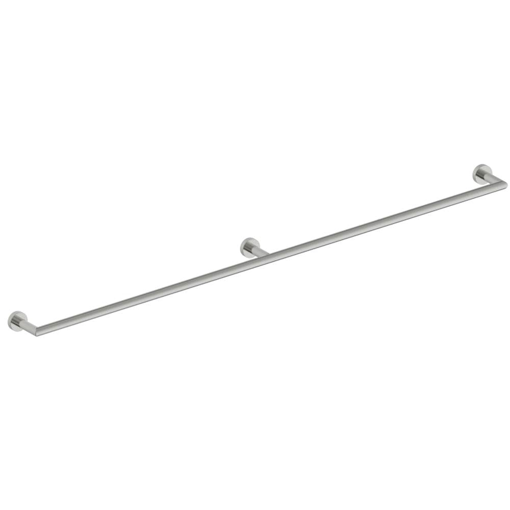 Kartners - OSLO - 42-inch Bathroom Towel Bar-Brushed Nickel - Brushed Nickel