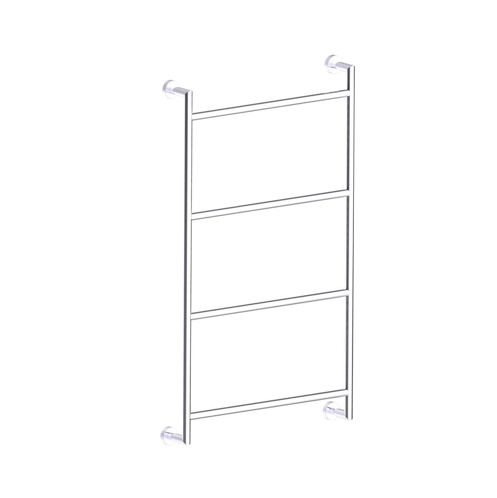 Kartners - OSLO - 18-inch Towel Ladder-Polished Chrome - Polished Chrome