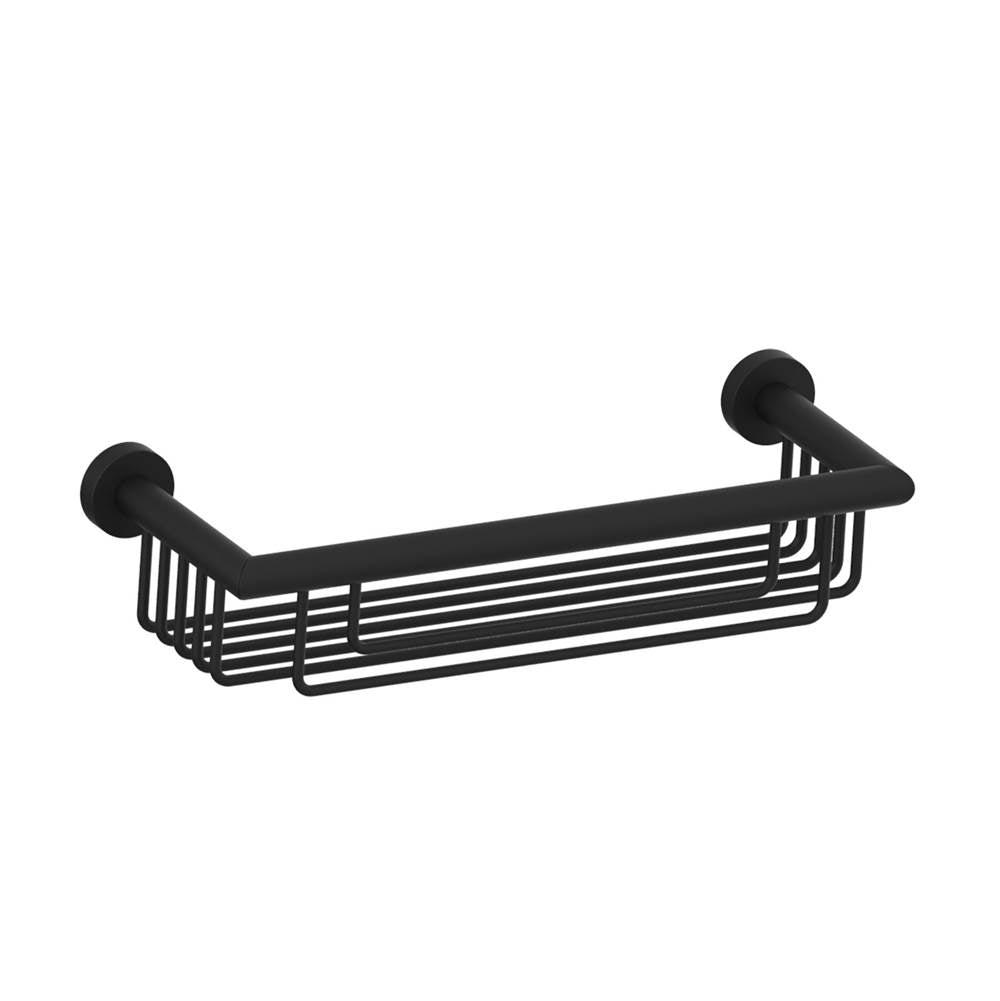 Kartners - OSLO - Shower Basket-Matte Black - Matte Black