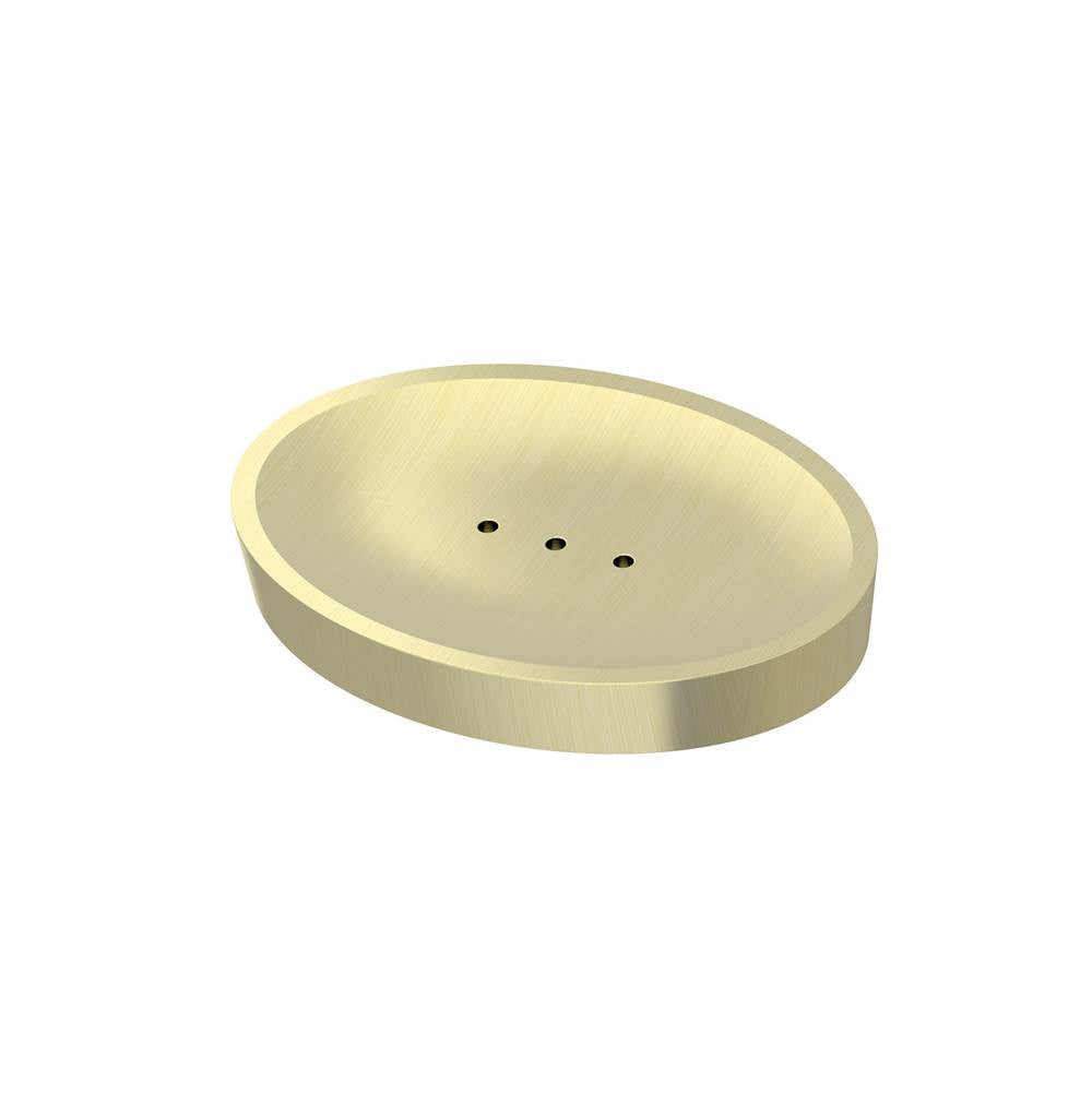 Kartners - OSLO - Soap Dish-Brushed Brass - Brushed Brass