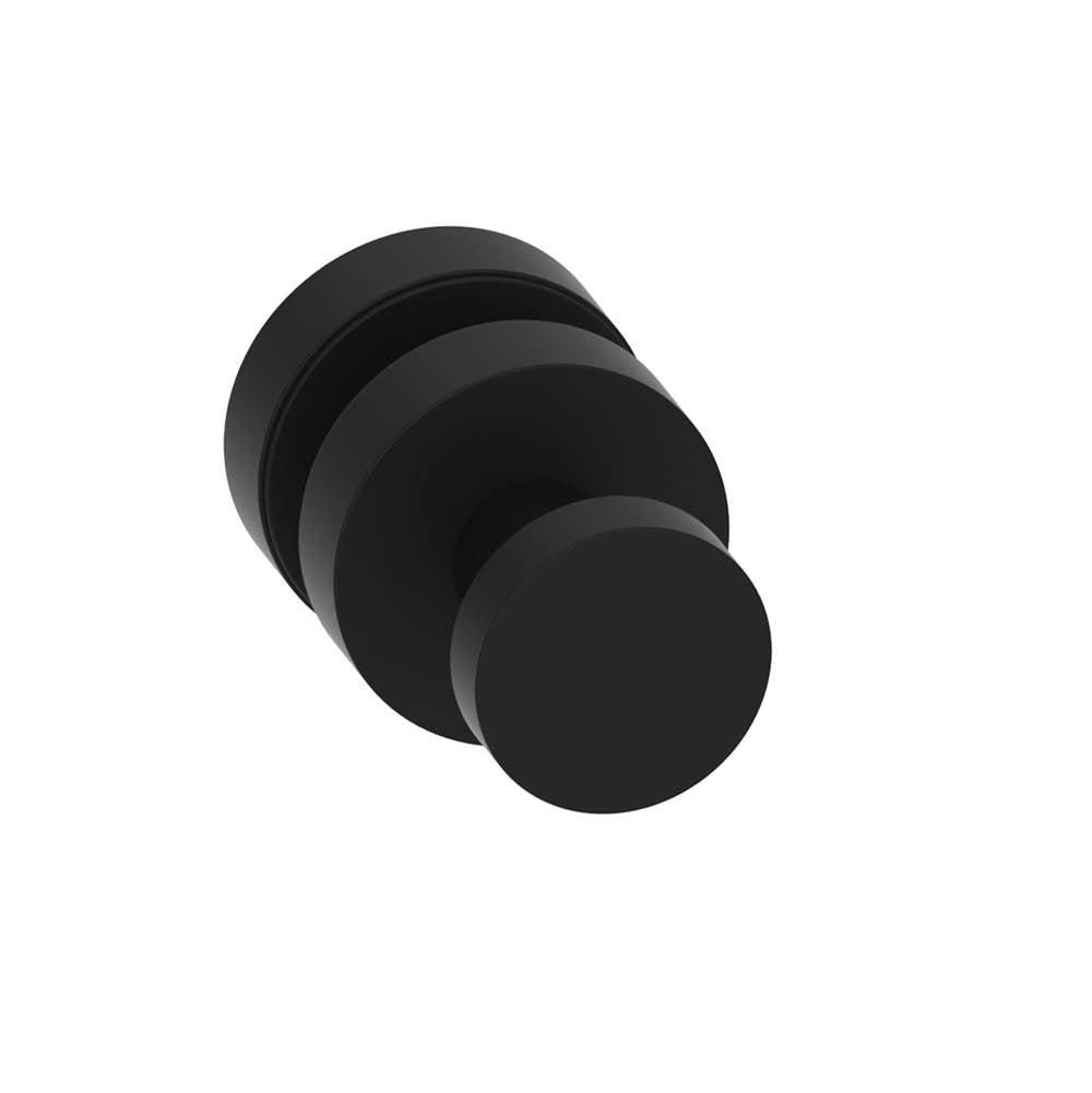 Kartners - OSLO - Single Shower Door Handle-Matte Black - Matte Black