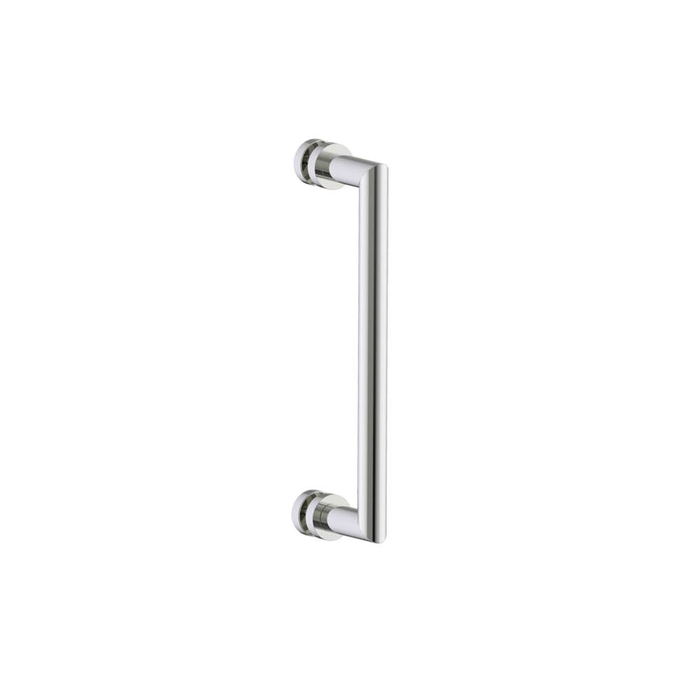 Kartners - OSLO -12-inch Shower Door Handle-Polished Nickel - Polished Nickel