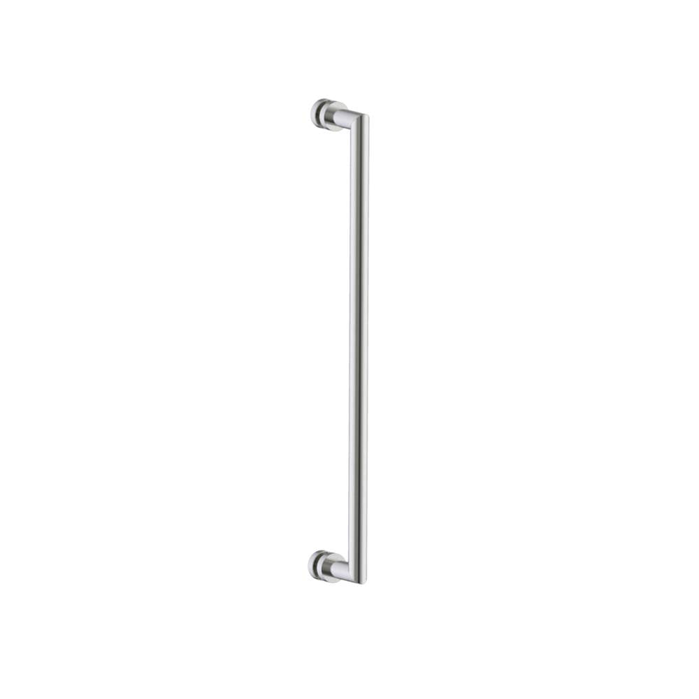 Kartners - OSLO - 24-inch Shower Door Handle-Brushed Nickel - Brushed Nickel