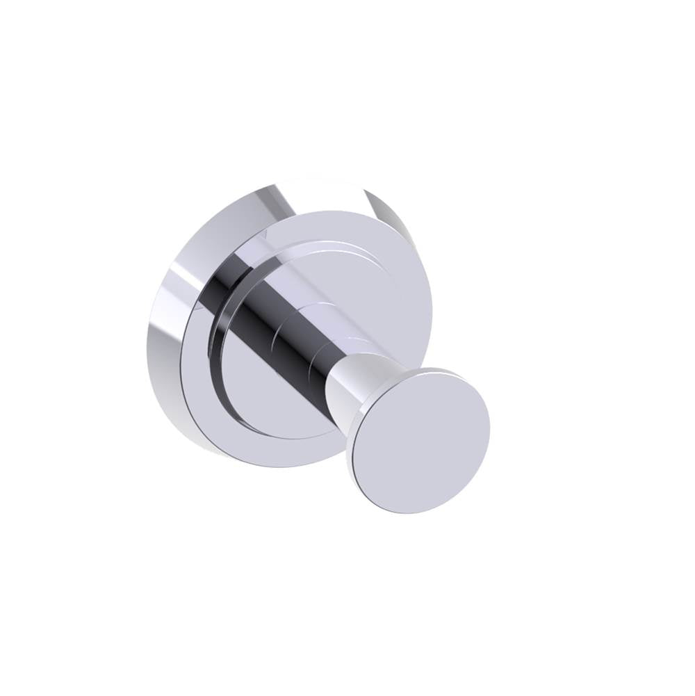 Kartners - SOFIA - Single Prong Robe Hook-Polished Chrome - Polished Chrome