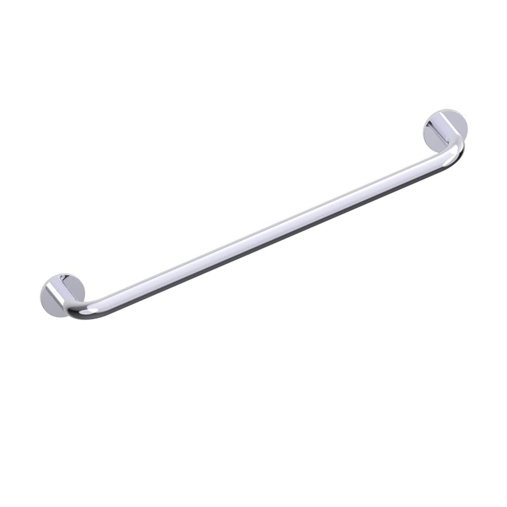 Kartners - NICE - 18-inch Bathroom Towel Bar-Polished Chrome - Polished Chrome