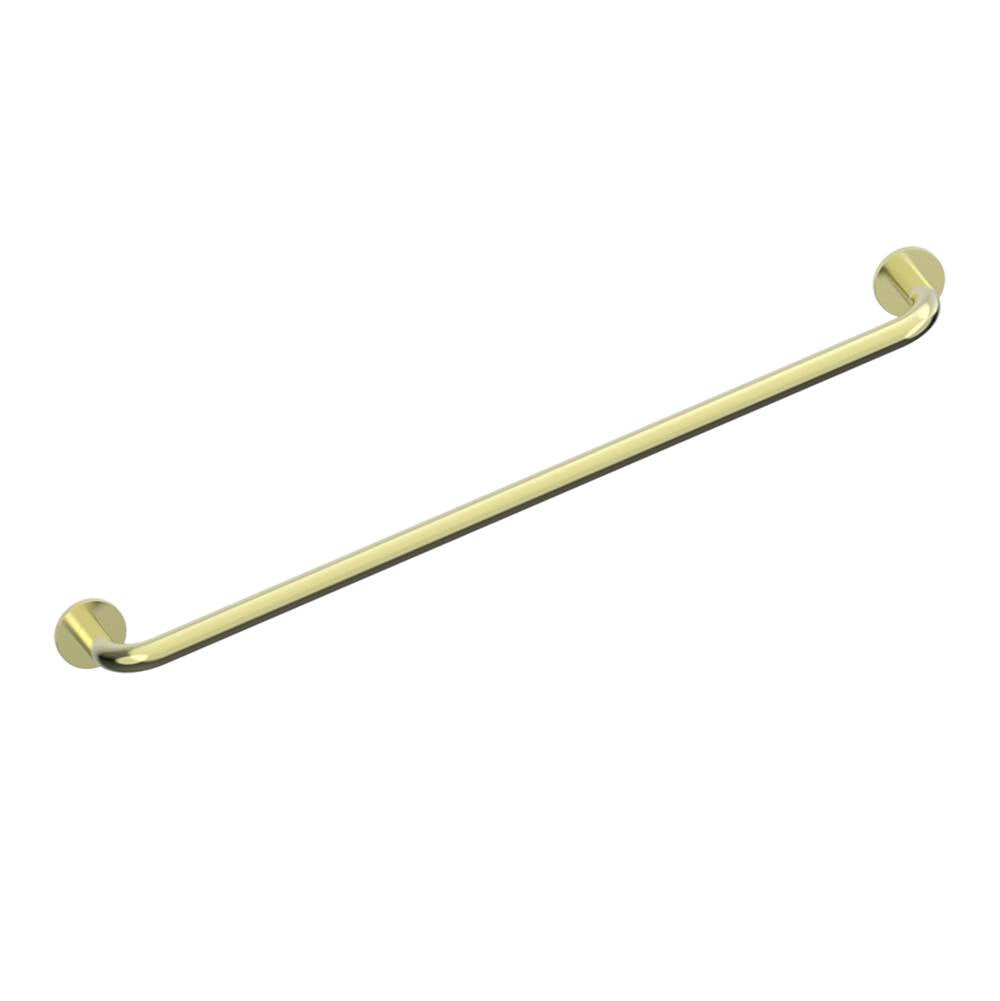 Kartners - NICE - 24-inch Bathroom Towel Bar-Brushed Bronze - Brushed Bronze