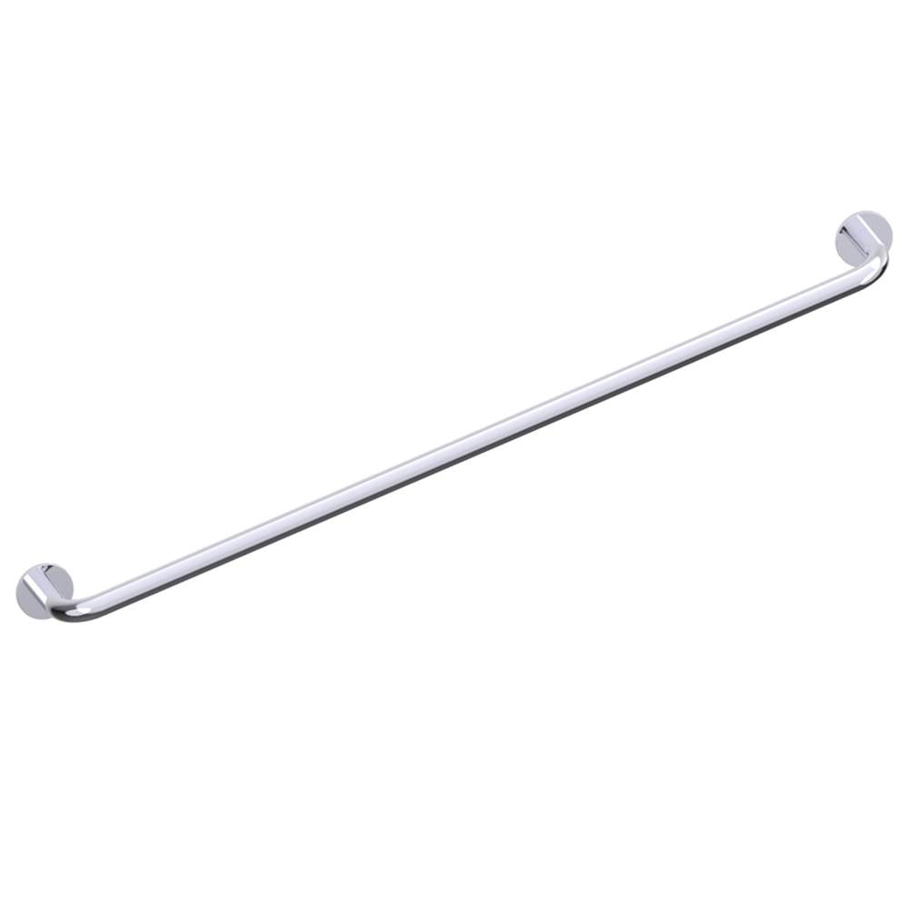 Kartners - NICE - 30-inch Bathroom Towel Bar-Polished Chrome - Polished Chrome
