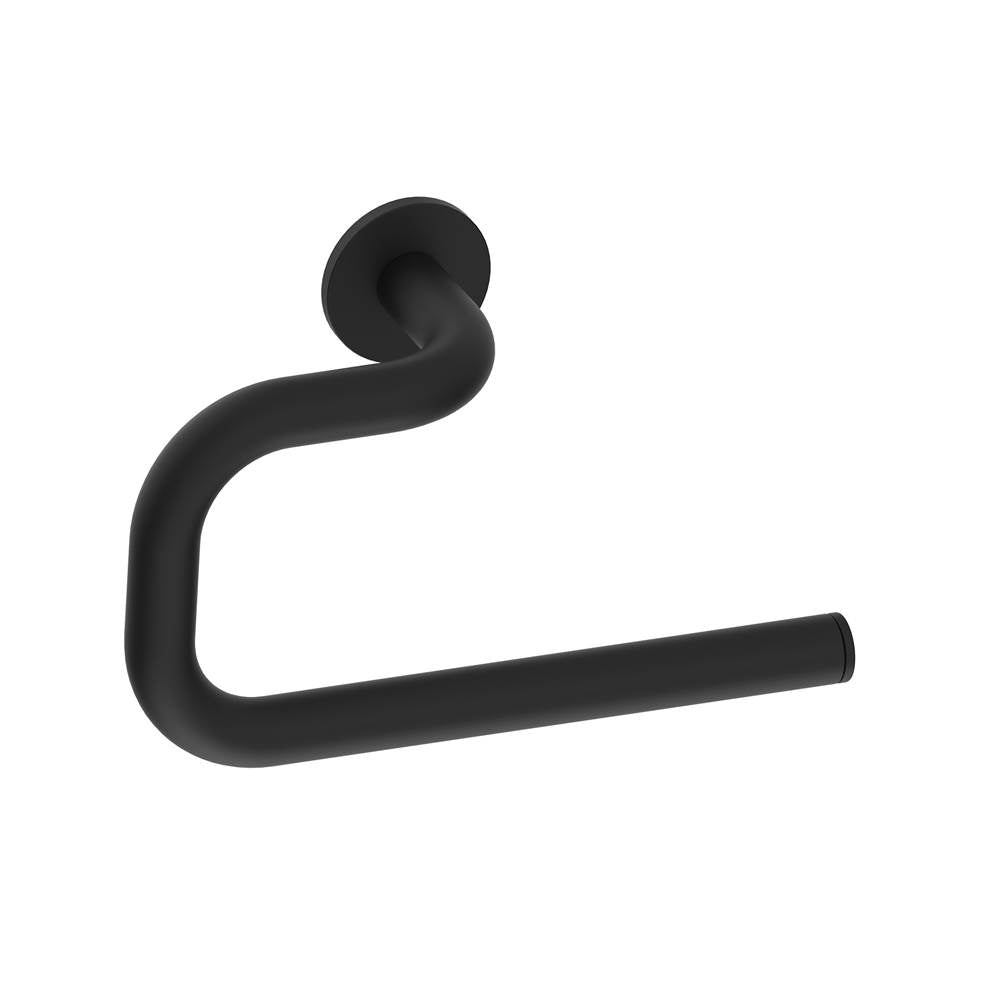 Kartners - NICE - Towel Ring -Matte Black - Matte Black