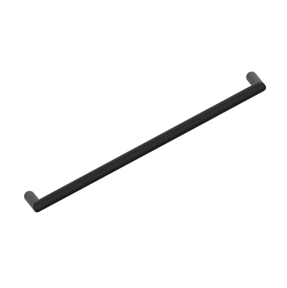 Kartners - SEVILLE - 18-inch Bathroom Towel Bar-Matte Black - Matte Black