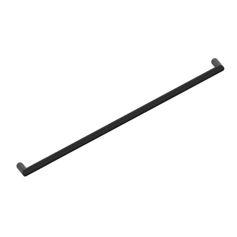 Kartners - SEVILLE - 24-inch Bathroom Towel Bar-Matte Black - Matte Black