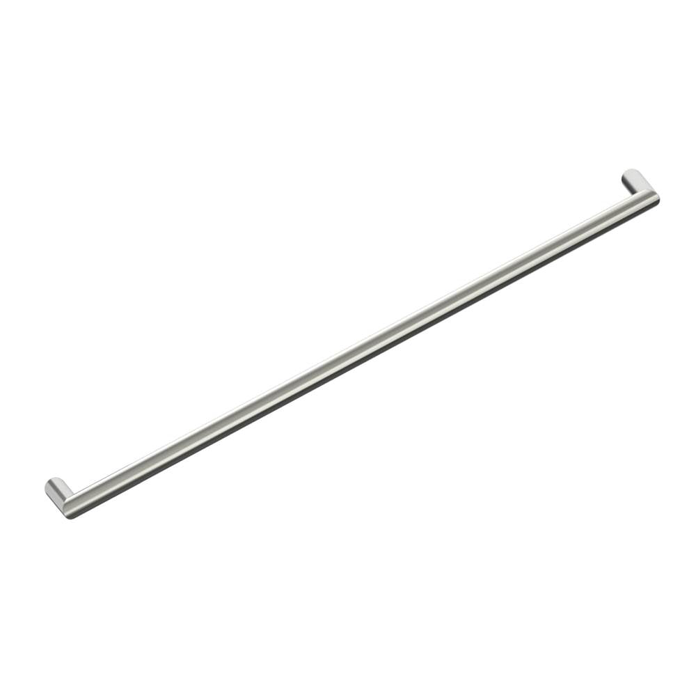 Kartners - SEVILLE - 24-inch Bathroom Towel Bar-Brushed Nickel - Brushed Nickel