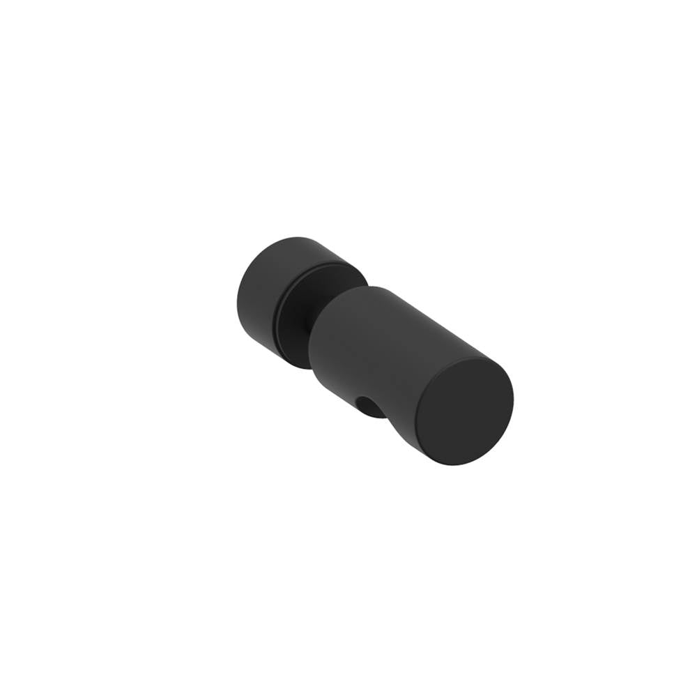 Kartners - SEVILLE -Single Shower Door Handle-Matte Black - Matte Black