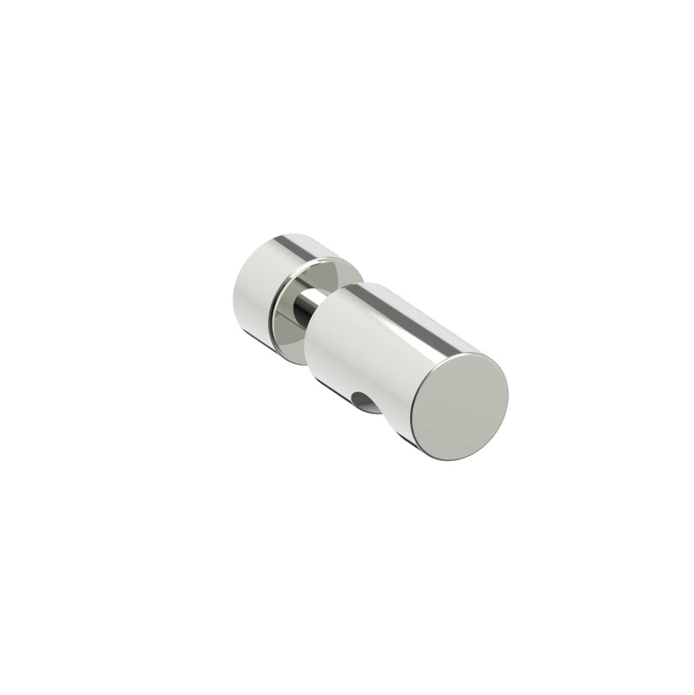 Kartners - SEVILLE -Single Shower Door Handle-Polished Nickel - Polished Nickel