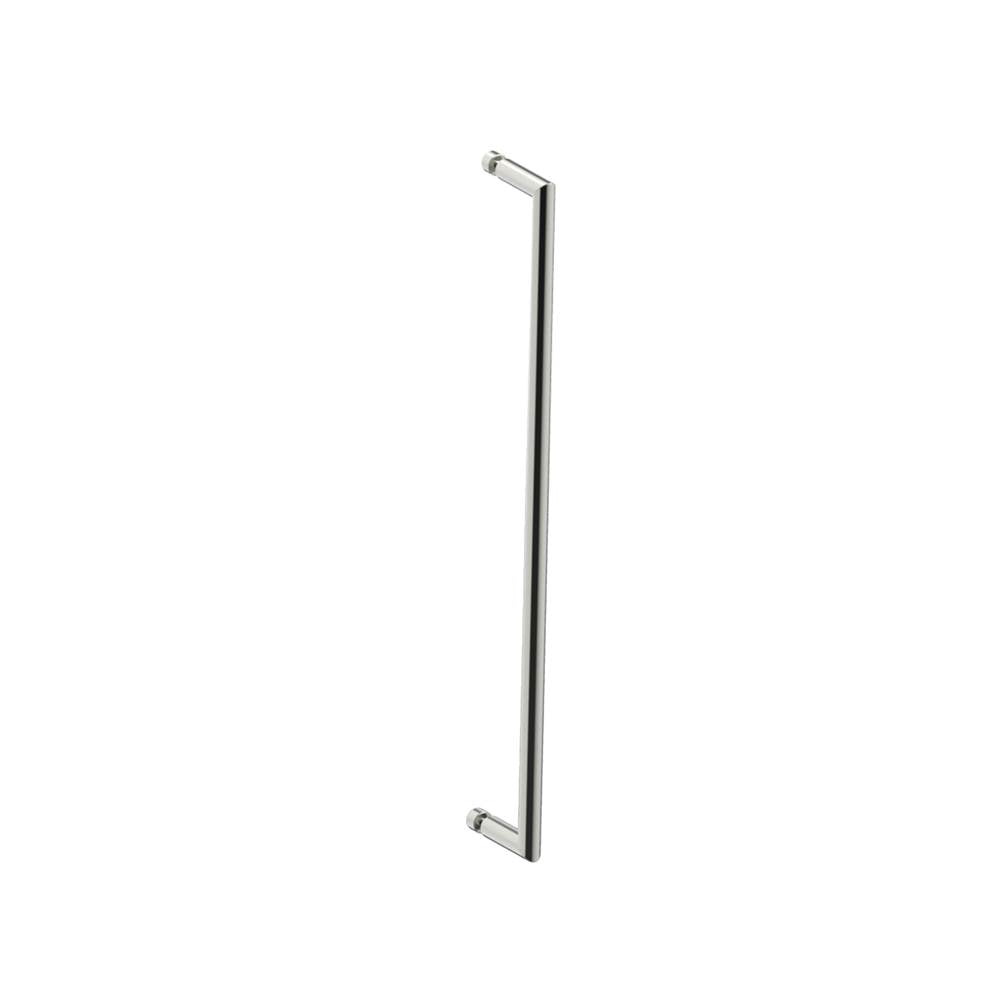Kartners - SEVILLE - 24-inch Single Shower Door Handle-Brushed Nickel - Brushed Nickel