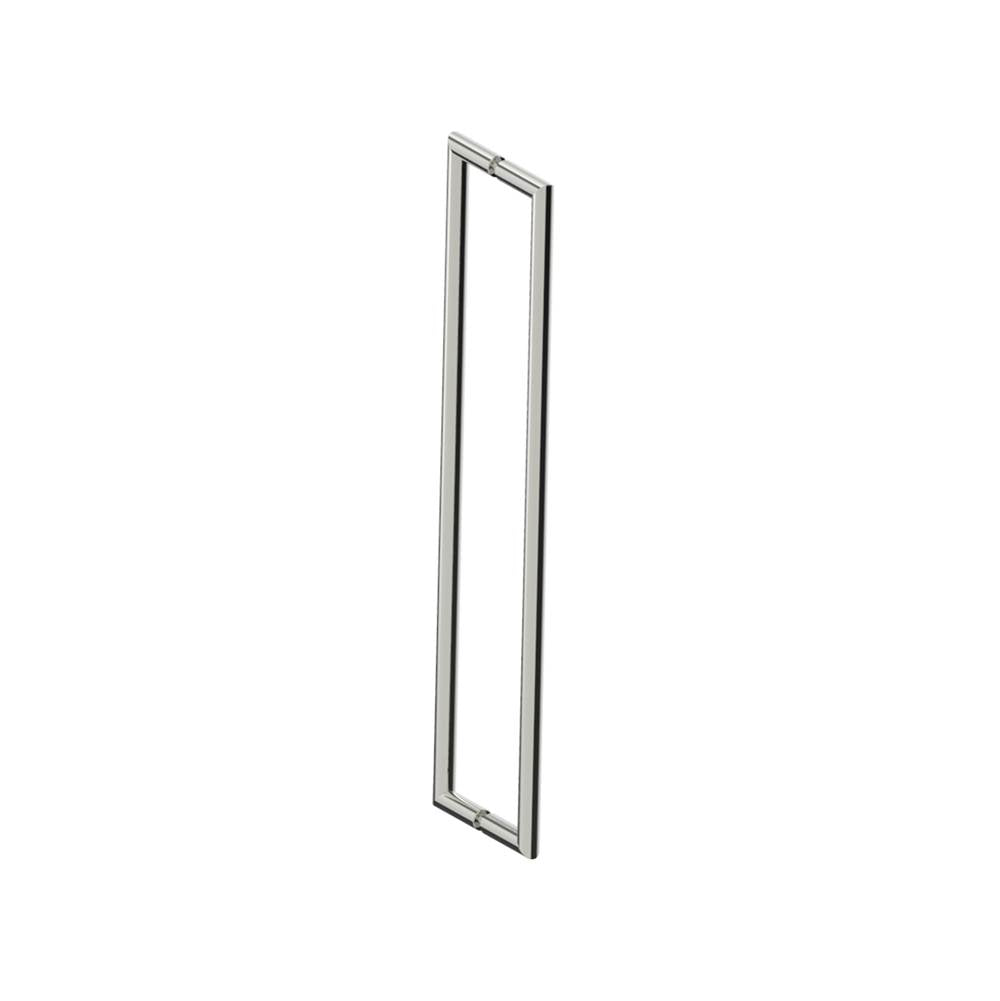 Kartners - SEVILLE - 24-inch Double Shower Door Handle-Polished Nickel - Polished Nickel