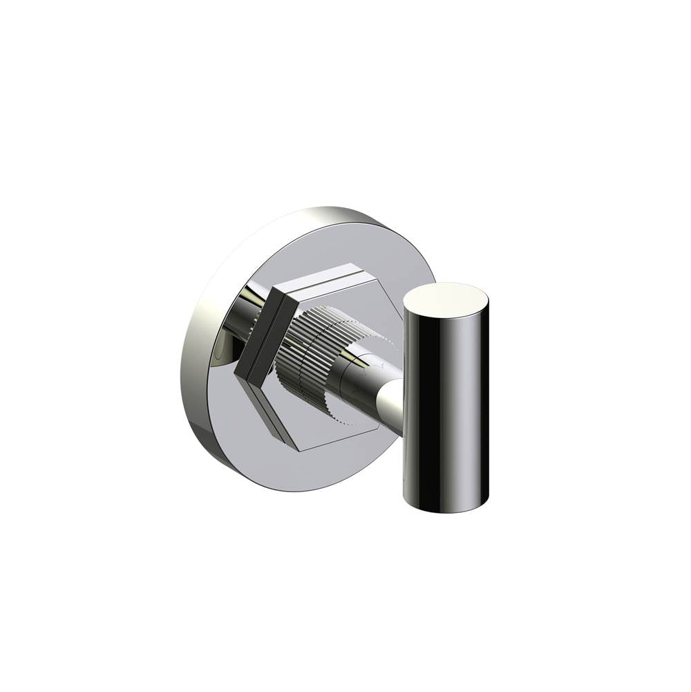 Kartners - WINDSOR - Robe Hook-Polished Nickel - Polished Nickel