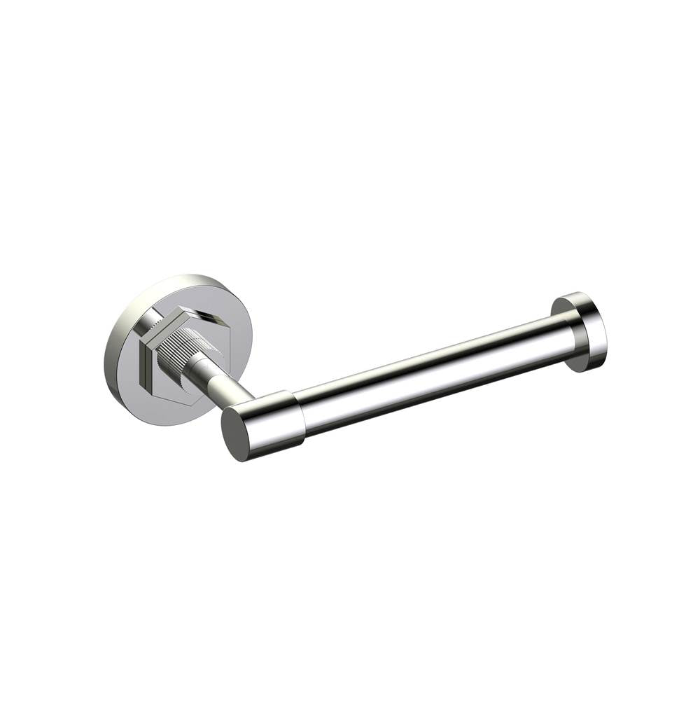 Kartners - WINDSOR - Toilet Paper Holder-Polished Nickel - Polished Nickel