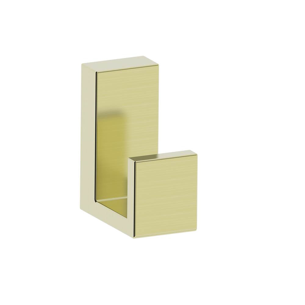 Kartners - BERLIN - Deep Robe Hook-Brushed Brass - Brushed Brass