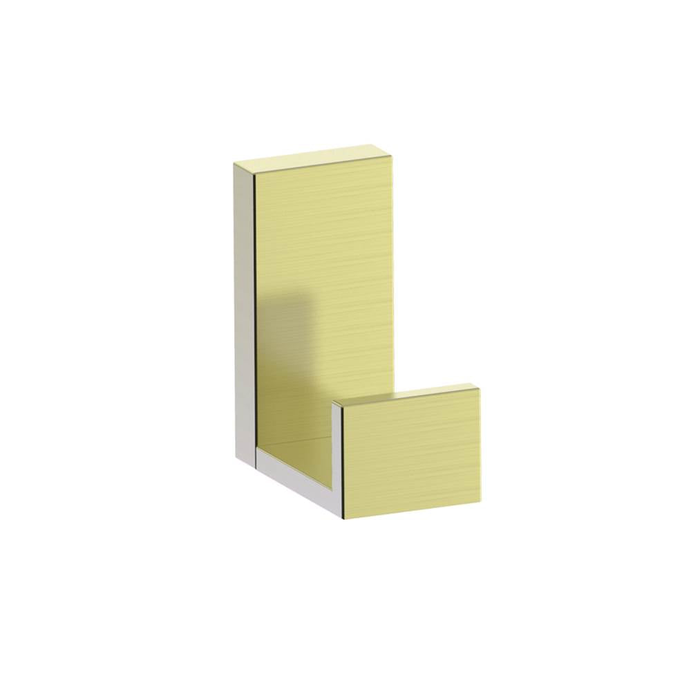 Kartners - BERLIN - Coat Hook-Brushed Brass - Brushed Brass