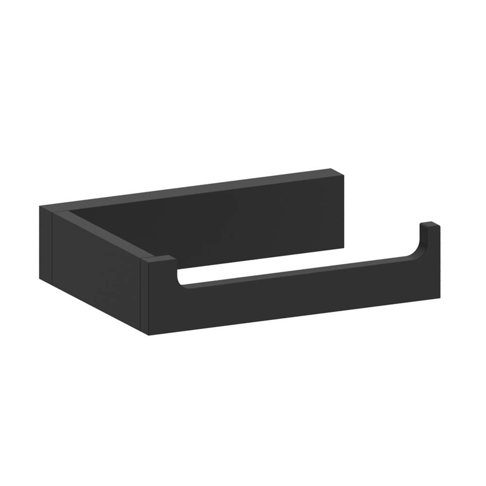 Kartners - BERLIN - Toilet Paper Holder-Matte Black - Matte Black