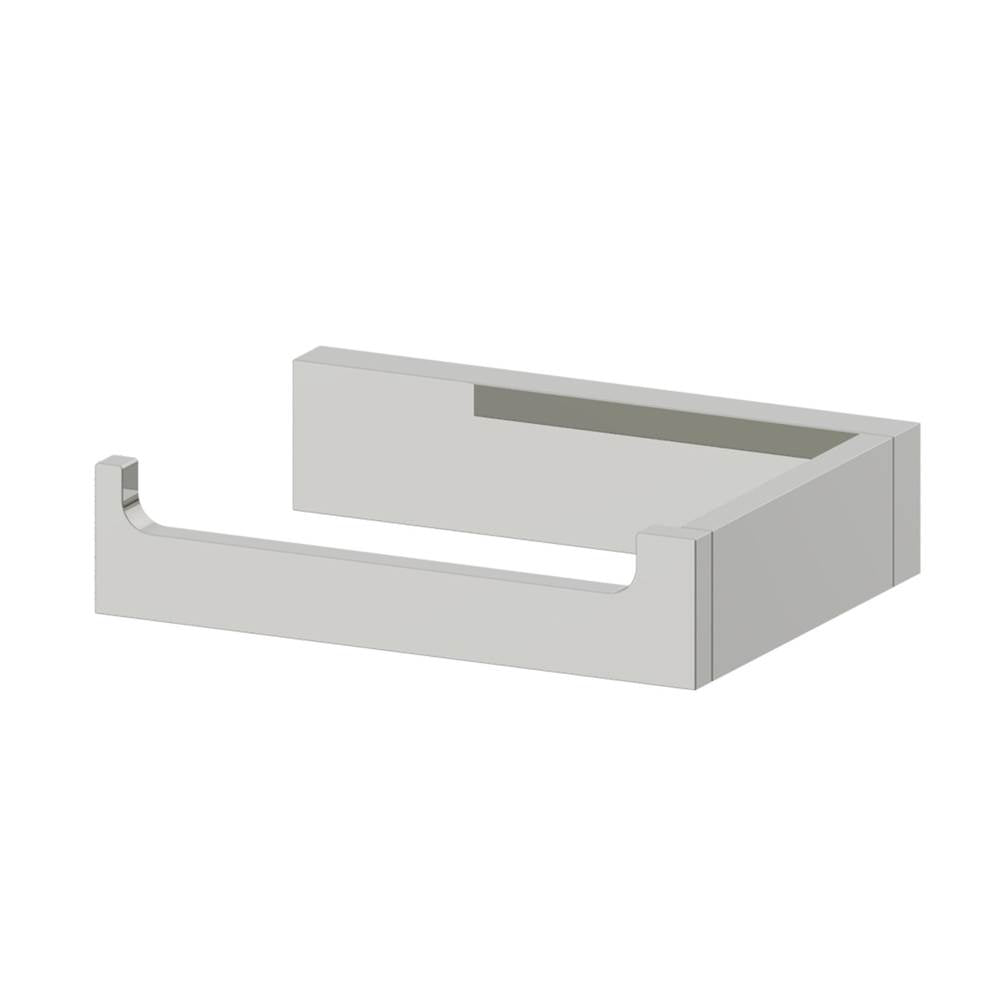 Kartners - BERLIN - Toilet Paper Holder (Left)-Polished Nickel - Polished Nickel