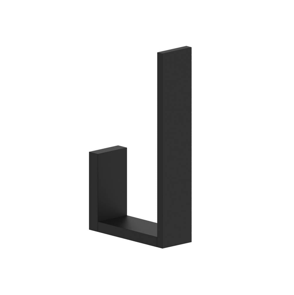 Kartners - BERLIN - Spare Toilet Paper Holder-Matte Black - Matte Black