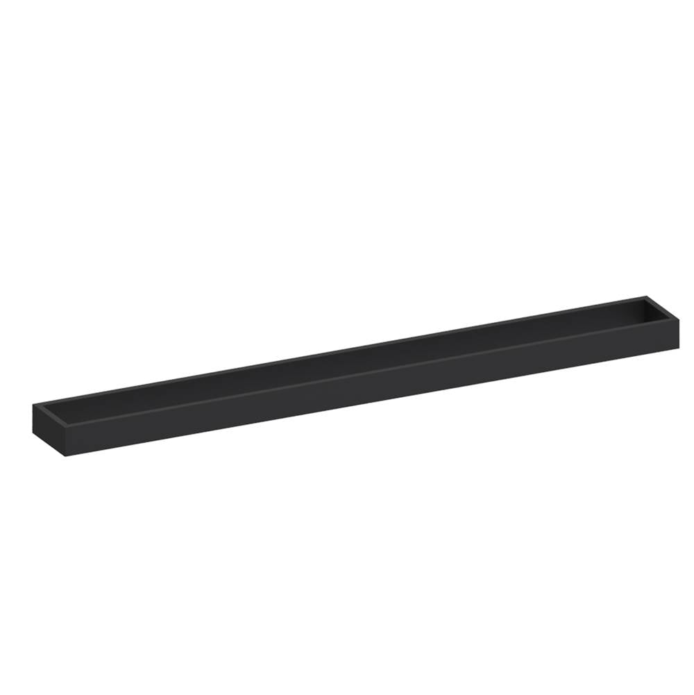 Kartners - BERLIN - 30-inch Bathroom Towel Bar-Matte Black - Matte Black