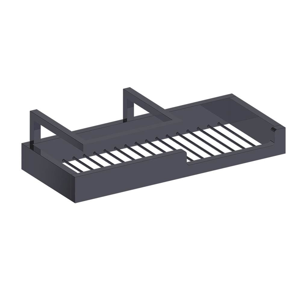 Kartners - BERLIN - Shower Soap/Shampoo Basket-Matte Black - Matte Black