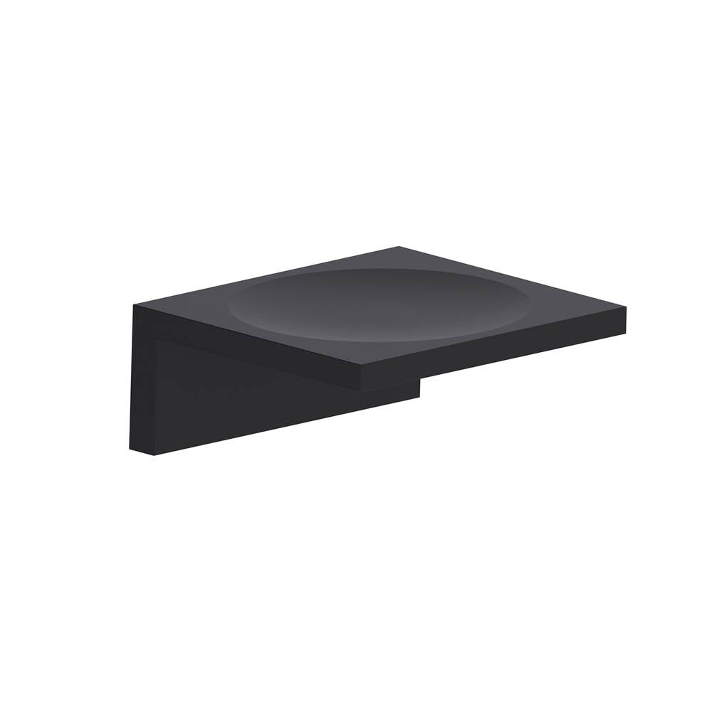 Kartners - BERLIN - Soap Dish-Matte Black - Matte Black