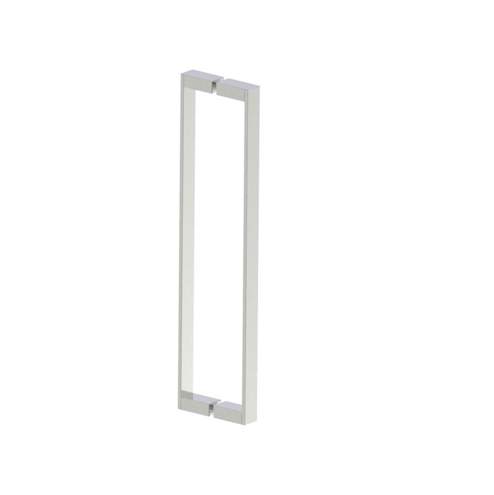 Kartners - BERLIN - 24-inch Double Shower Door Handle-Brushed Nickel - Brushed Nickel