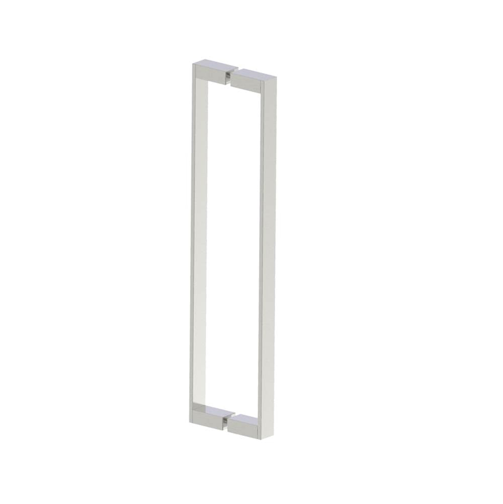 Kartners - BERLIN - 36-inch Double Shower Door Handle-Brushed Nickel - Brushed Nickel