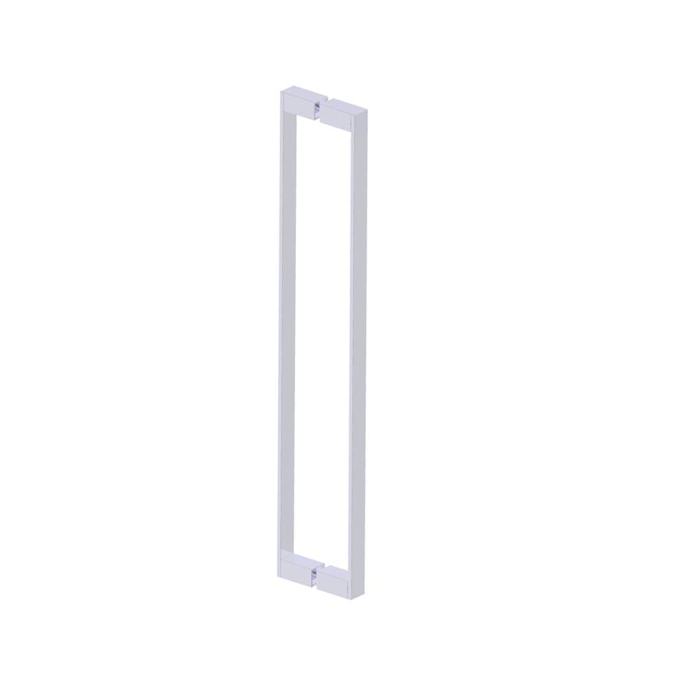 Kartners - BERLIN - 36-inch Double Shower Door Handle-Polished Chrome - Polished Chrome