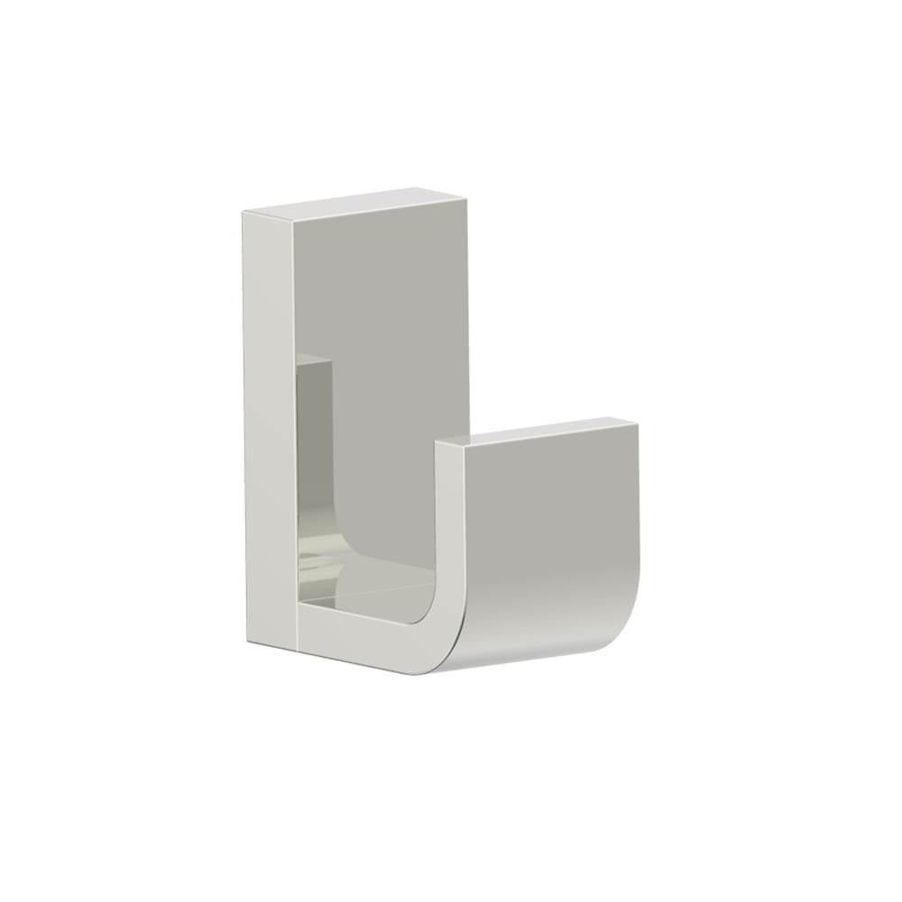 Kartners - BONN - Deep Robe Hook-Polished Nickel - Polished Nickel