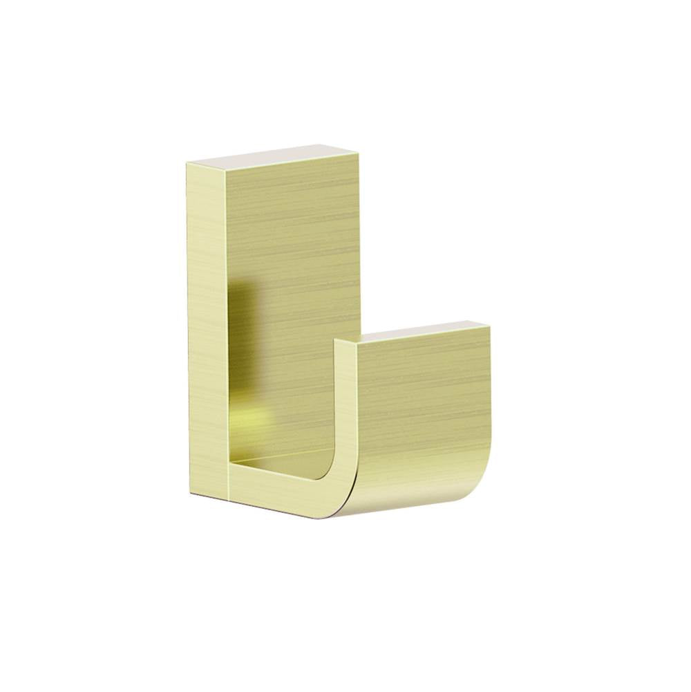 Kartners - BONN - Deep Robe Hook-Brushed Brass - Brushed Brass