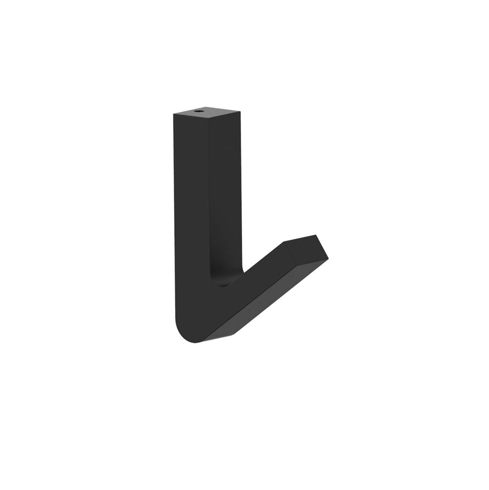 Kartners - BONN - Coat Hook-Matte Black - Matte Black