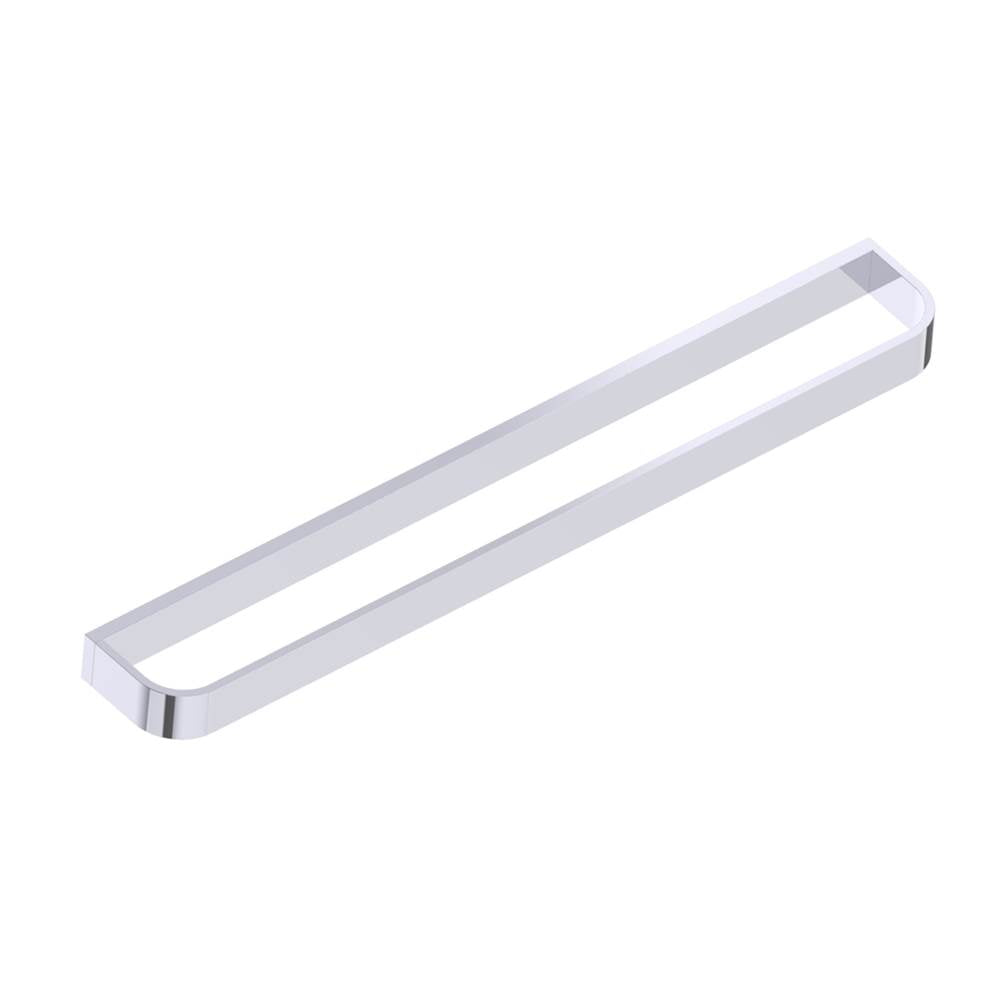 Kartners - BONN - 24-inch Bathroom Towel Bar-Polished Chrome - Polished Chrome