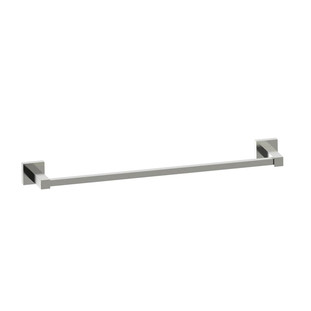 Kartners - LONDON - 18-inch Bathroom Towel Bar-Brushed Nickel - Brushed Nickel