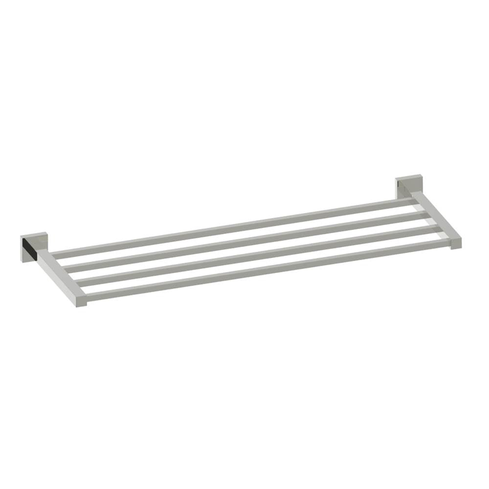 Kartners - LONDON - 24-inch Towel Shelf-Polished Nickel - Polished Nickel