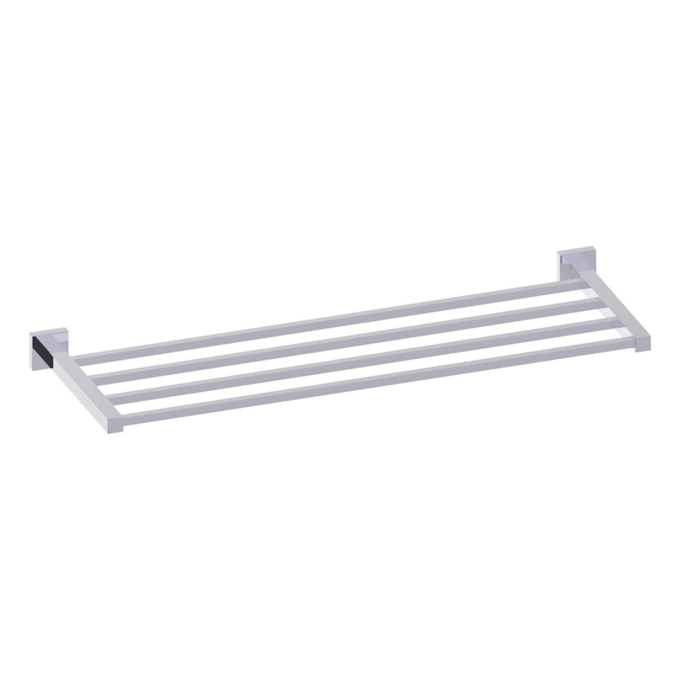 Kartners - LONDON - 24-inch Towel Shelf-Polished Chrome - Polished Chrome