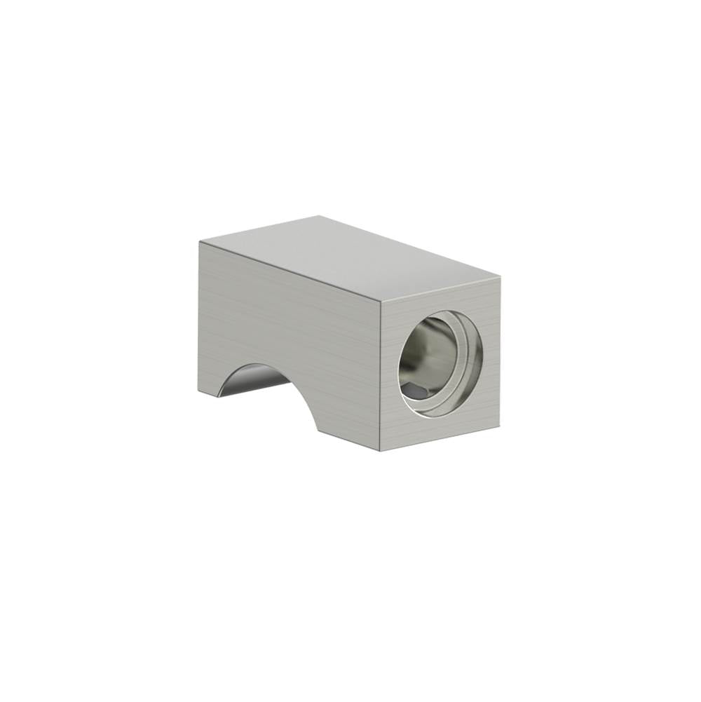Kartners - LONDON - Single Shower Door Handle (Knob Only)-Brushed Nickel - Brushed Nickel