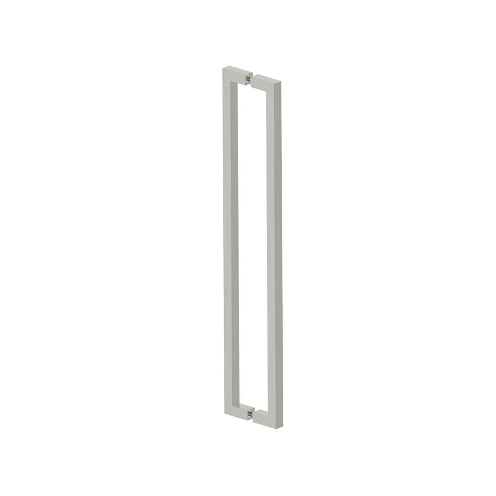 Kartners - LONDON - 24-inch Double Shower Door Handle-Polished Nickel - Polished Nickel
