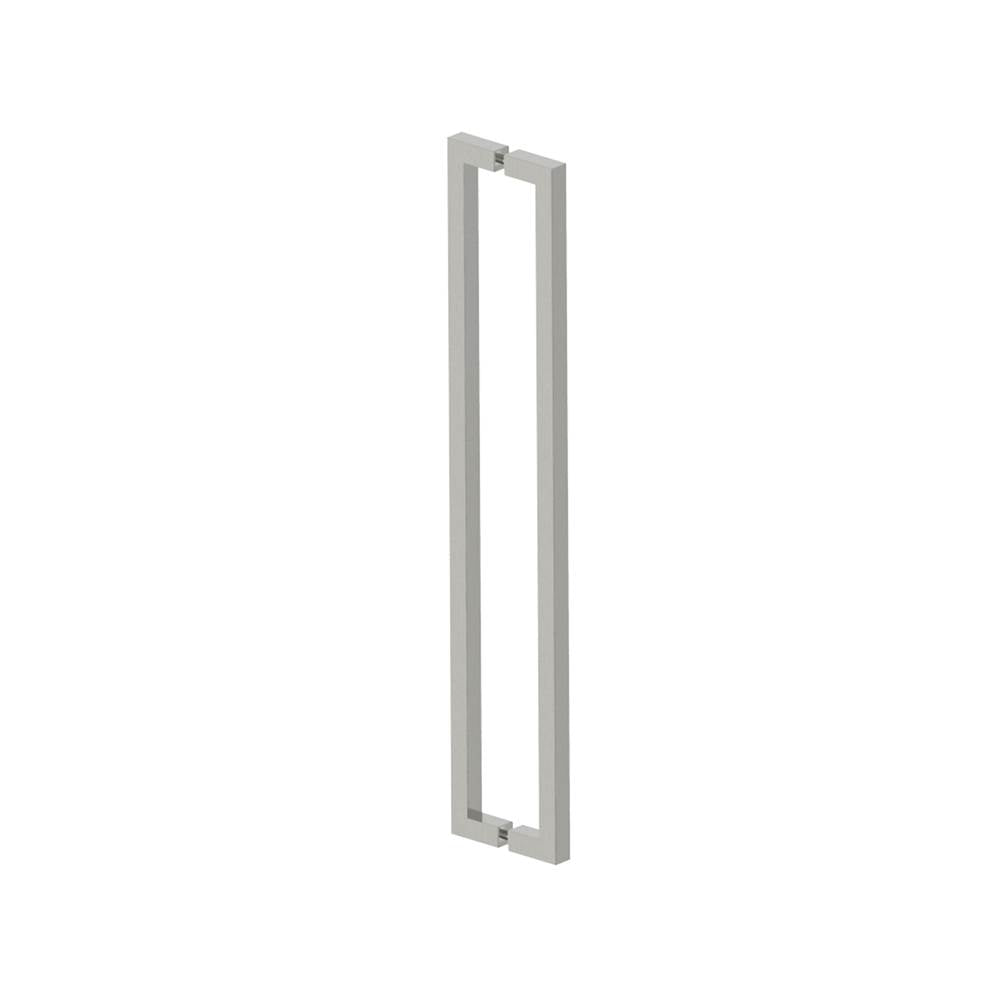 Kartners - LONDON - 24-inch Double Shower Door Handle-Brushed Nickel - Brushed Nickel