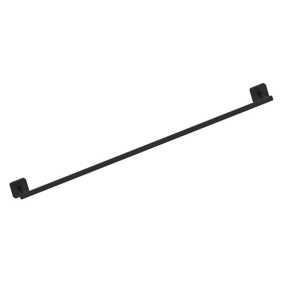 Kartners - MILAN - 30-inch Bathroom Towel Bar-Matte Black - Matte Black