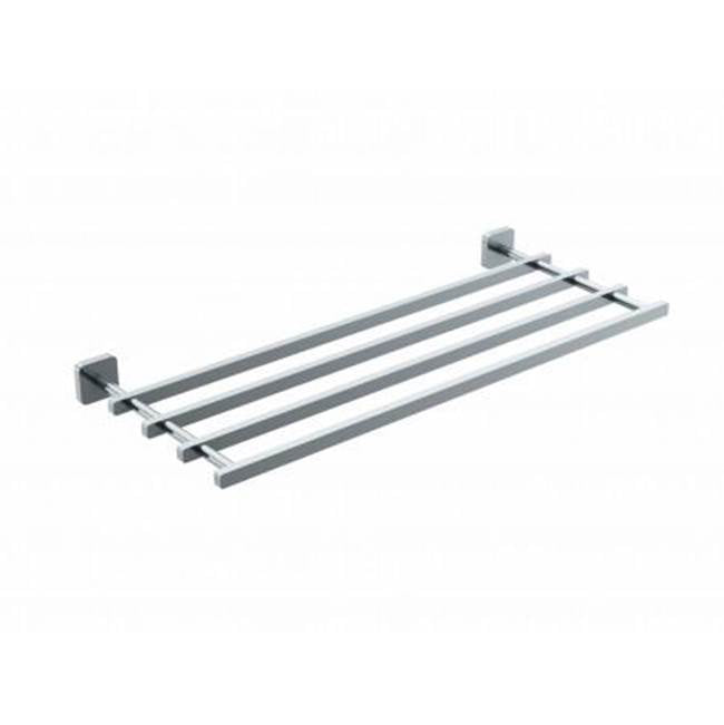 Kartners - MILAN - 24-inch Towel Shelf-Polished Chrome - Polished Chrome