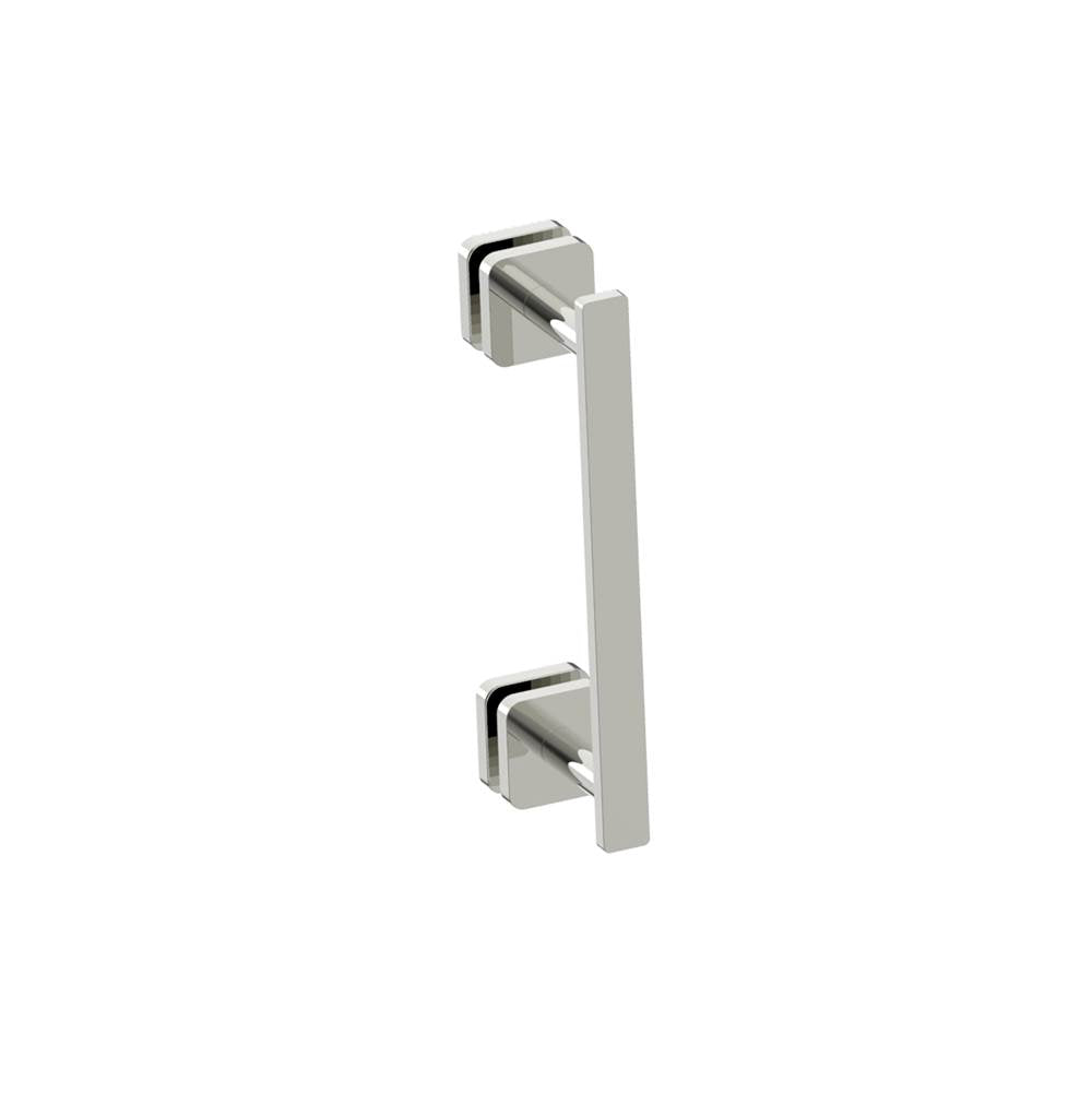 Kartners - MILAN - 8-inch Shower Door Handle-Polished Nickel - Polished Nickel