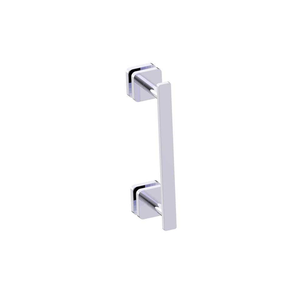 Kartners - MILAN - 8-inch Shower Door Handle-Polished Chrome - Polished Chrome