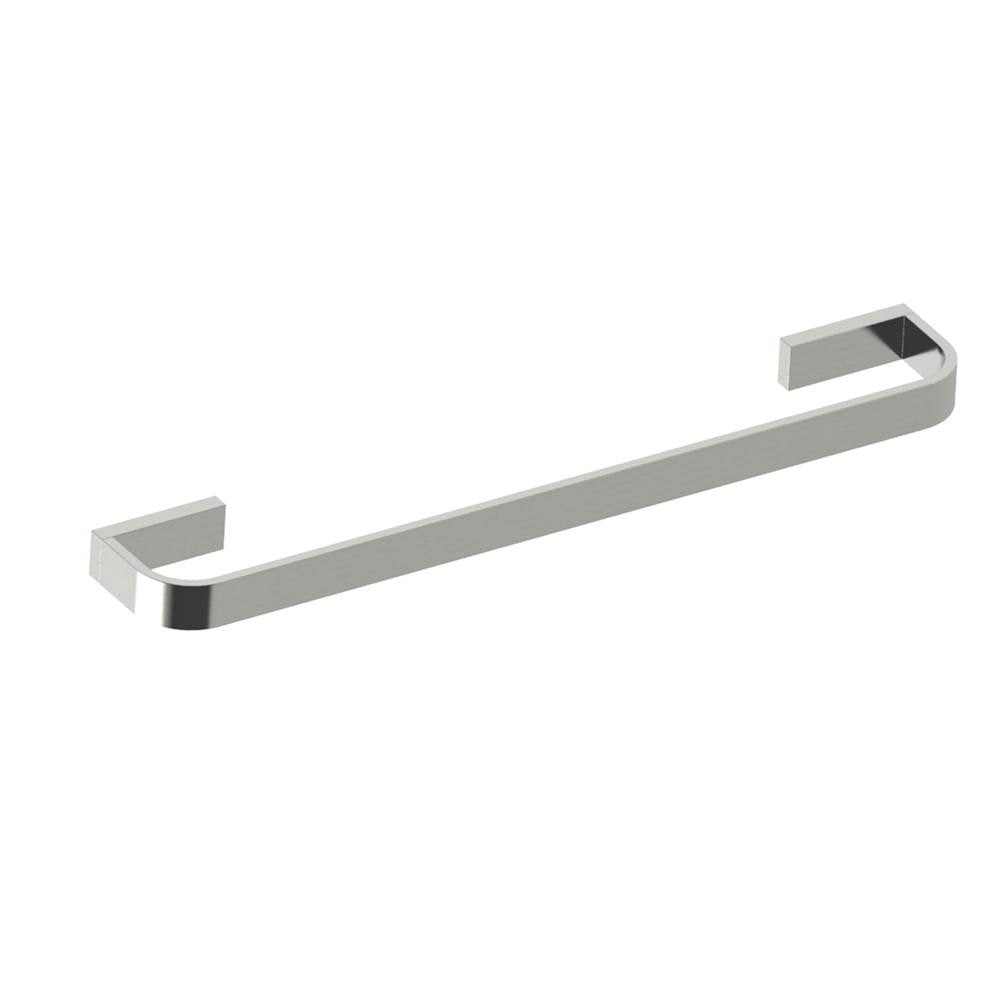 Kartners - COLOGNE - 18-inch Bathroom Towel Bar-Brushed Nickel - Brushed Nickel