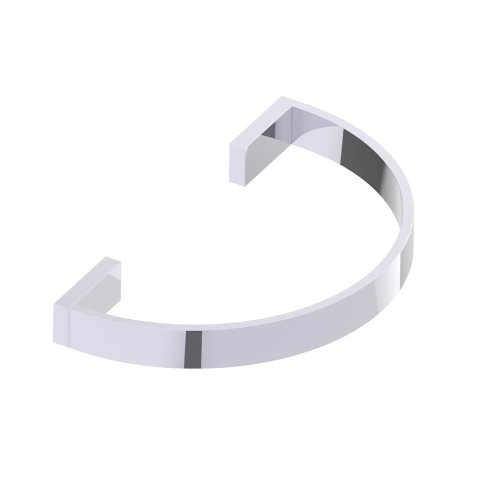 Kartners - COLOGNE - Curved Towel Ring-Polished Chrome - Polished Chrome