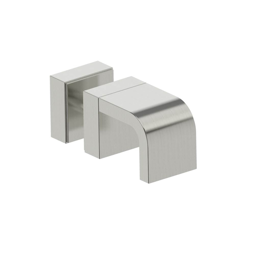 Kartners - COLOGNE - Single Shower Door Handle-Brushed Nickel - Brushed Nickel